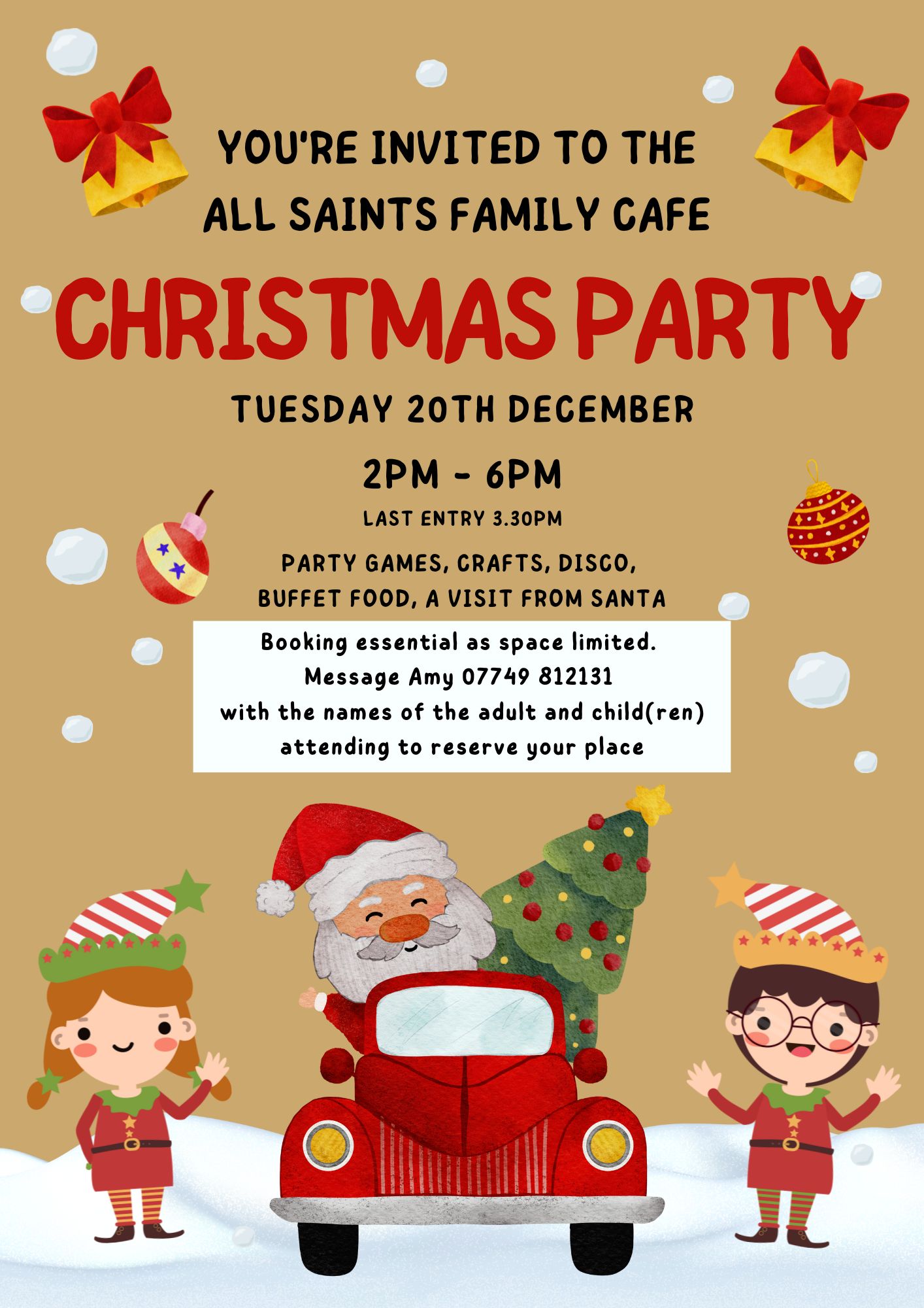 All Saints Family Cafe Christmas Party Your Holiday Hub Bristol